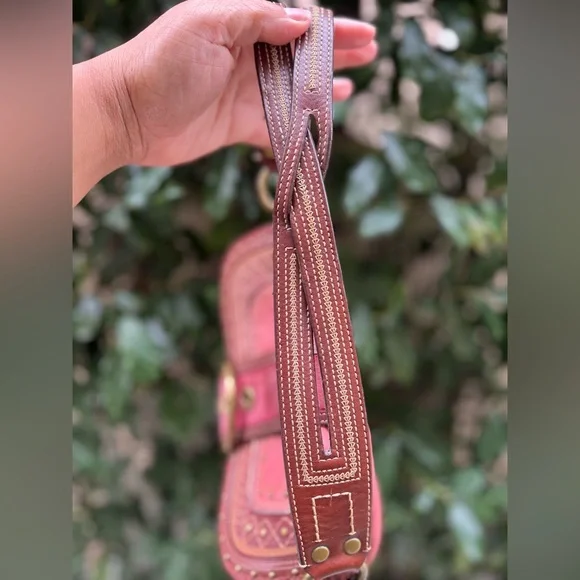 SOLD—-Coach Soho Punch Pink - Picture 6 of 13